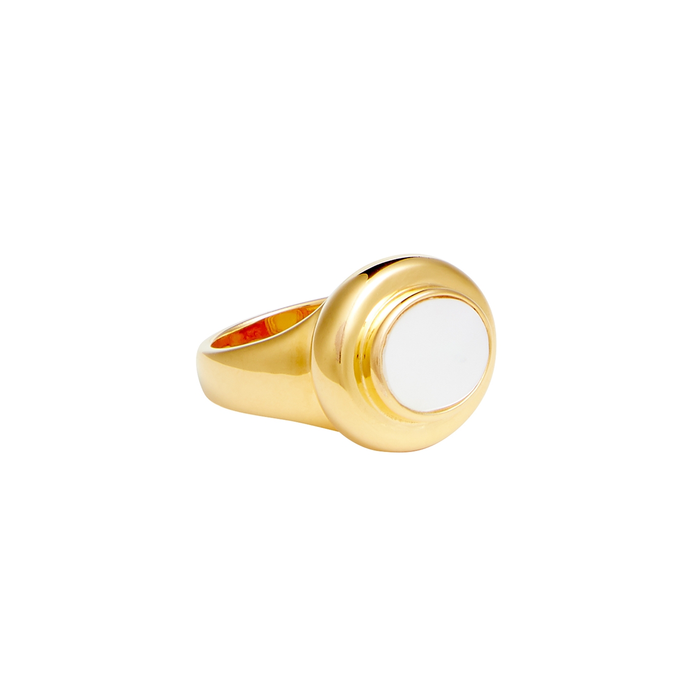 Daphine X Monikh Parveen 18kt Gold-plated Pinky Ring