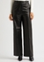 Noro wide-leg leather trousers - Loulou Studio