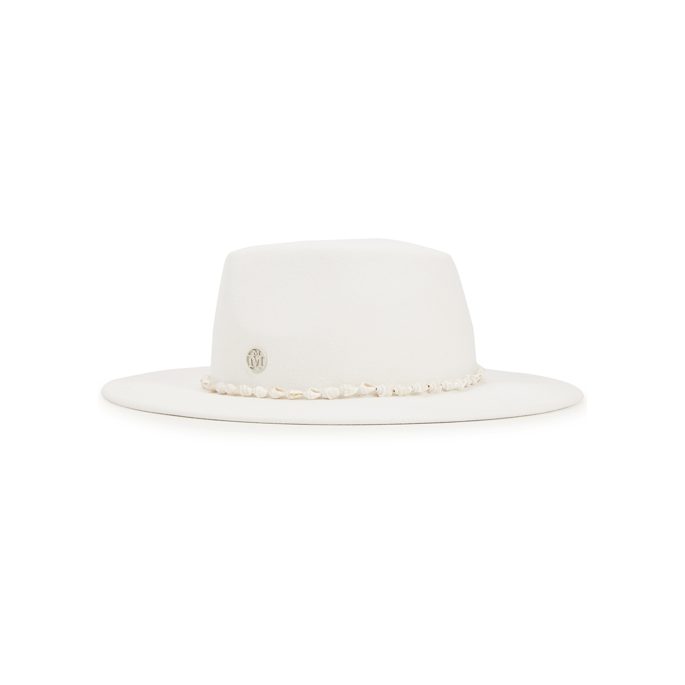 Maison Michel Paris Kyra Seashell-trimmed Felt Hat