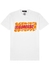 Surf Fire printed cotton T-shirt - Dsquared2