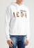 Icon printed hooded cotton sweatshirt - Dsquared2