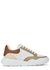 Court panelled leather sneakers - Alexander McQueen