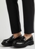 Glossed leather loafers - Alexander McQueen