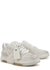 Out Of Office panelled suede sneakers - Off-White