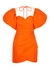Carmelita puff-sleeve satin mini dress - Rebecca Vallance