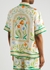 L'arche Fleurie printed silk-twill shirt - CASABLANCA