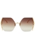 Generation 18kt gold-plated sunglasses - FOR ART'S SAKE