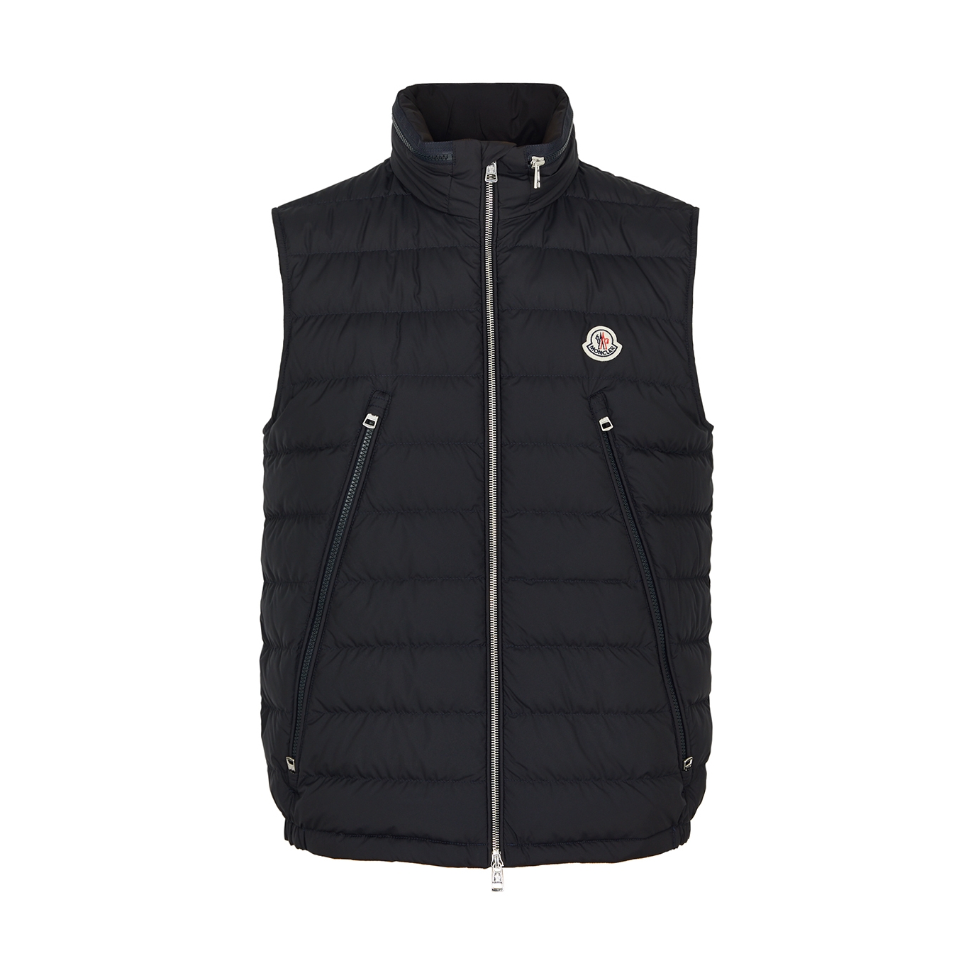 Moncler Albyt Quilted Shell Gilet - Navy - 3