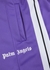 Logo striped jersey track pants - Palm Angels