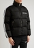 Logo quilted shell jacket - Palm Angels