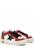 KIDS May panelled leather sneakers (IT21-IT27) - Golden Goose