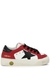 KIDS May panelled leather sneakers (IT21-IT27) - Golden Goose