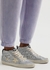 Mid Star panelled glittered sneakers - Golden Goose
