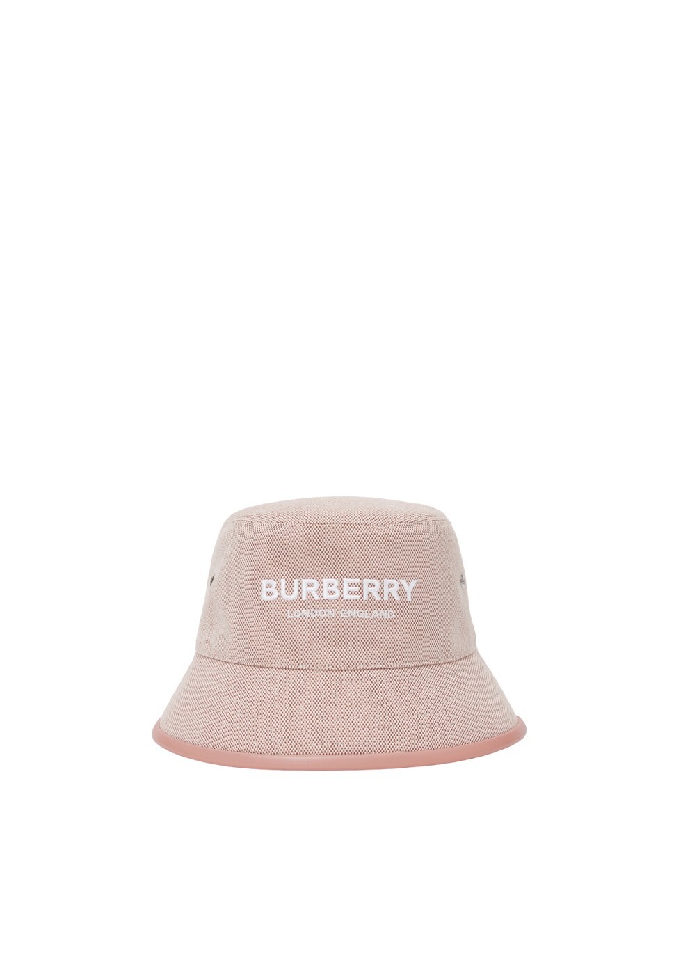 Burberry Embroidered logo cotton canvas bucket hat - Harvey Nichols