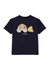 KIDS Smiley Bear printed cotton T-shirt - Palm Angels