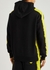 Graffiti logo-print hooded cotton sweatshirt - Moschino