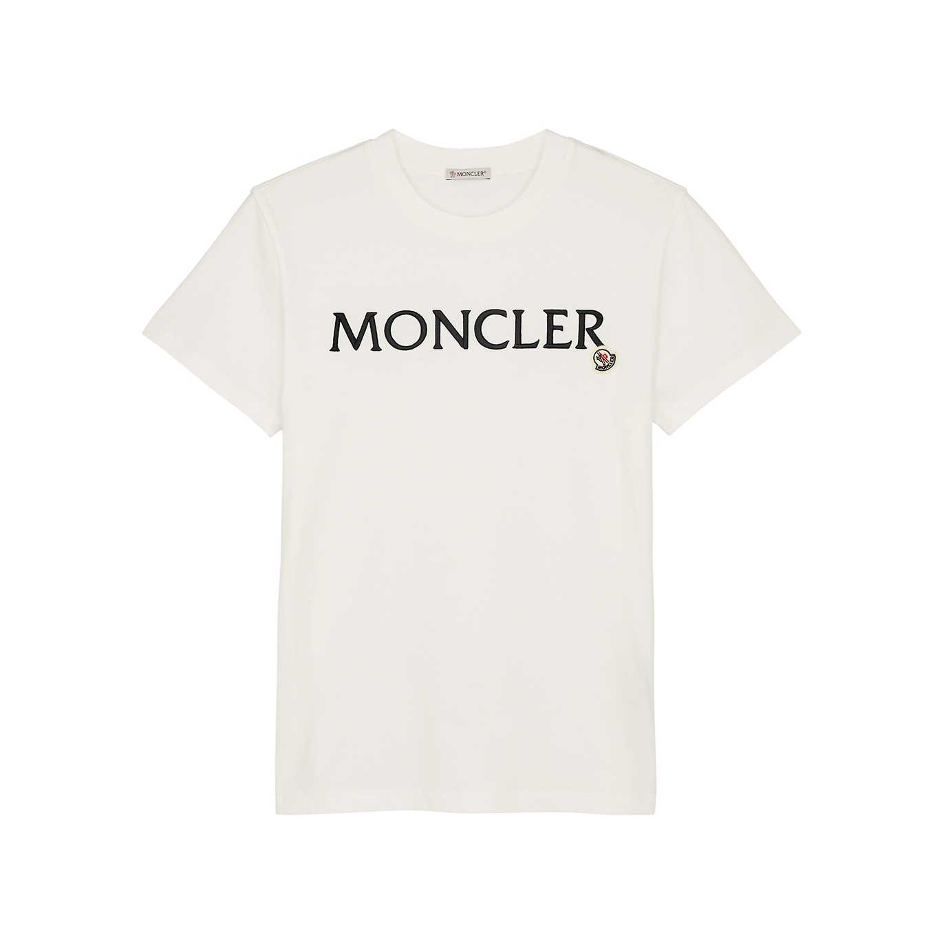 Moncler Logo-embroidered Cotton T-shirt