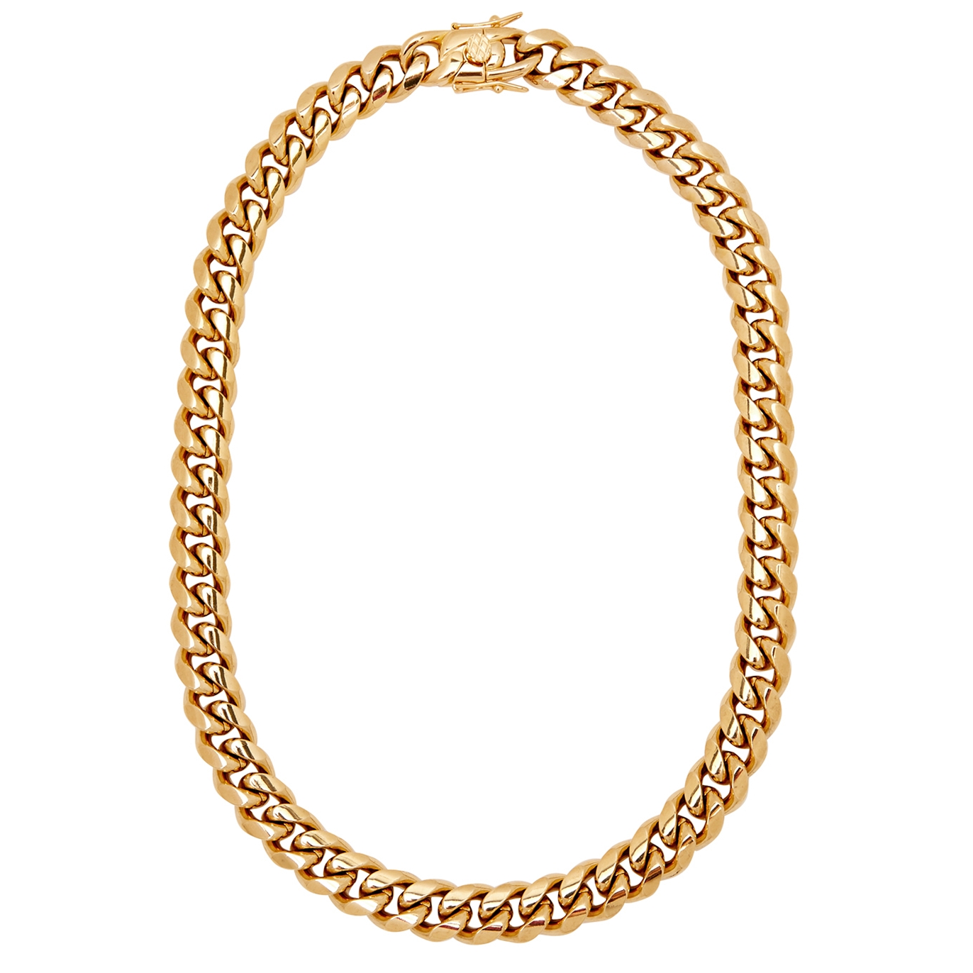 Fallon Ruth Gold-plated Chain Necklace