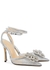 110 crystal-embellished PVC and leather pumps - MACH & MACH