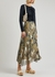 Karima paisley-print silk-chiffon midi skirt - Veronica Beard