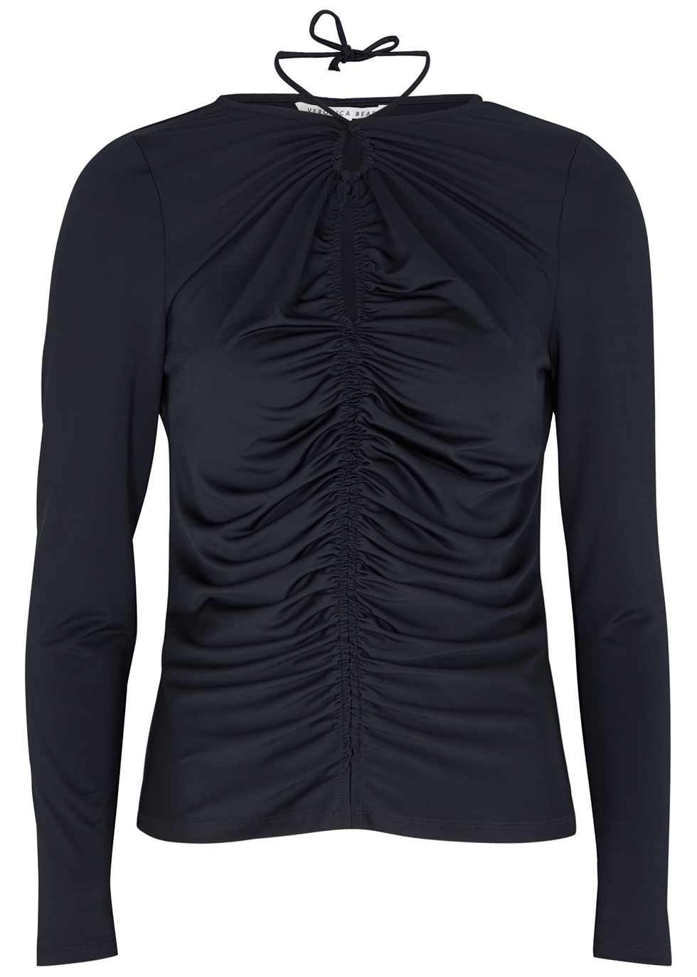 Veronica Beard Roque ruched stretch-jersey top - Harvey Nichols