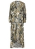 Kadar paisley-print linen midi dress - Veronica Beard