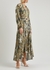 Kadar paisley-print linen midi dress - Veronica Beard