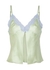Lace-trimmed silk-satin camisole top - alexanderwang.t