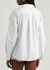 Twisted cotton-poplin shirt - alexanderwang.t