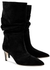 60 ruched suede boots - Paris Texas