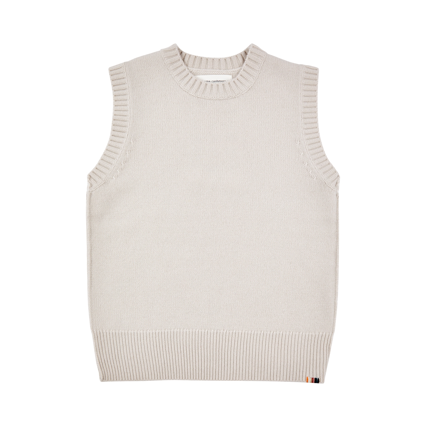 Extreme Cashmere N°252 Layer Cashmere Vest - Cream - One Size
