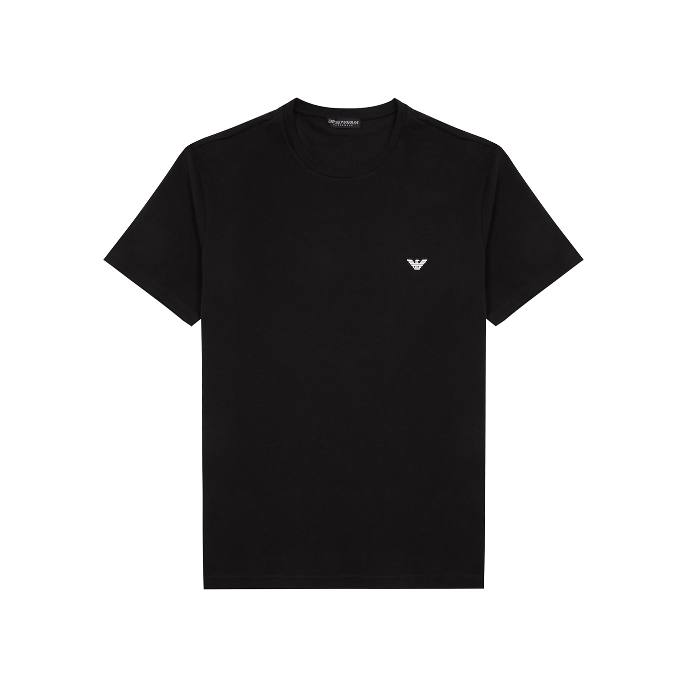 Armani Logo-print Stretch-cotton T-shirt