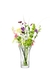 Flower flared bouquet vase h26cm clear - LSA International