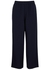 Checked Lyocell trousers - EILEEN FISHER