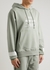 Ski logo-print hooded cotton sweatshirt - Helmut Lang