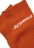 Les Chaussettes logo cotton-blend socks - Jacquemus
