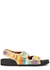 Apache striped raffia sandals - Arizona Love