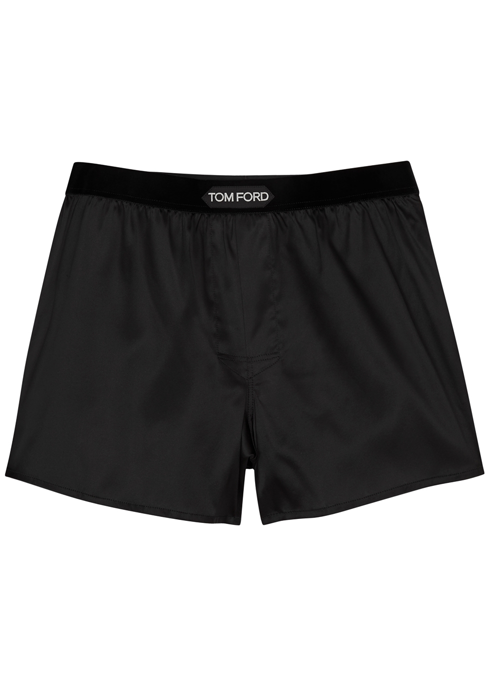 Tom Ford Logo stretch-silk boxer shorts - Harvey Nichols