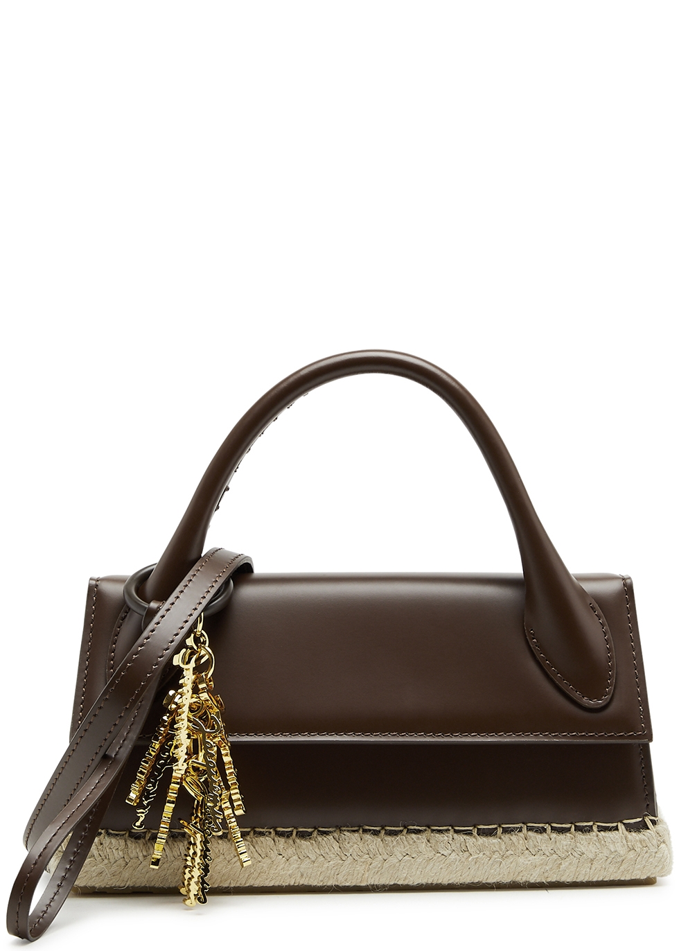 Jacquemus Le Chiquito Long Cordao leather top handle bag - Harvey Nichols