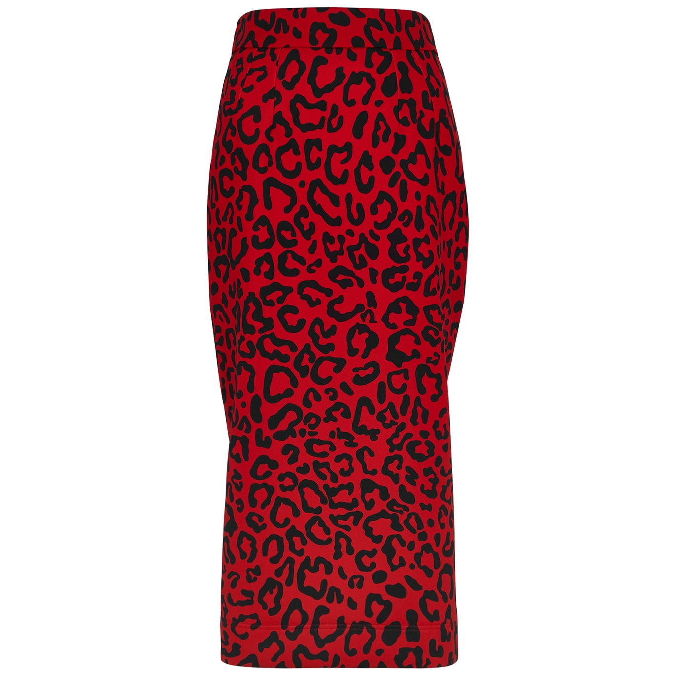 Dolce & Gabbana Leopard-print Stretch-jersey Midi Skirt