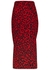 Leopard-print stretch-jersey midi skirt - Dolce & Gabbana