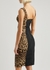 Leopard-print silk crepe de chine dress - Dolce & Gabbana