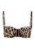 Leopard-print underwired bikini top - Dolce & Gabbana