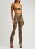 Leopard-print underwired bikini top - Dolce & Gabbana