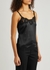 Lace-trimmed satin camisole top - Dolce & Gabbana