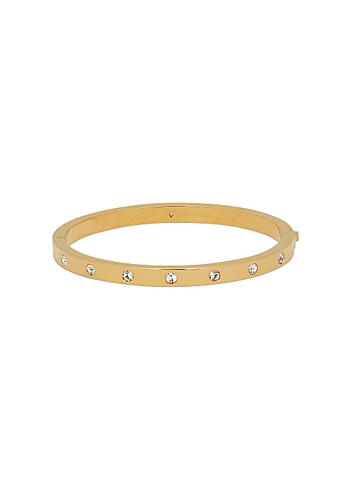 Kate Spade New York Set In Stone 12kt gold-plated bracelet - Harvey Nichols