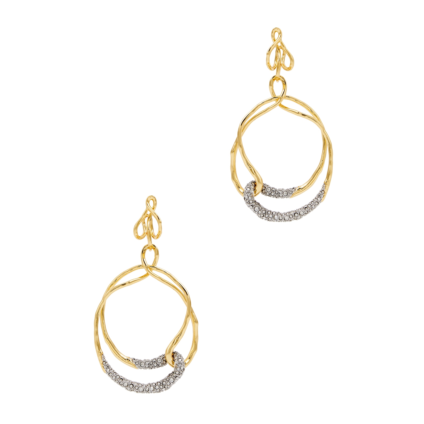 Alexis Bittar Solanales Embellished 14kt Gold-plated Earrings