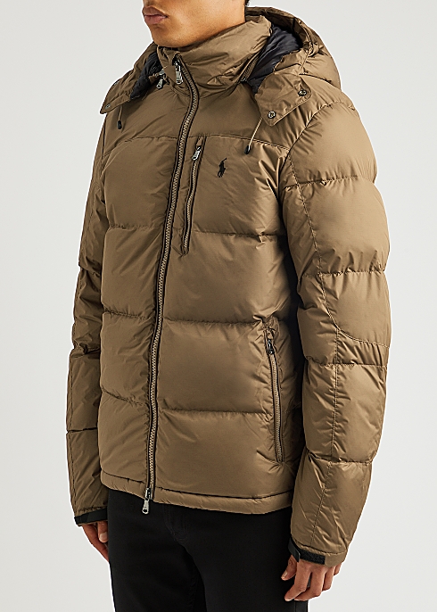 Polo Ralph Lauren Hooded quilted shell jacket - Harvey Nichols
