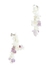 Clustered embellished drop earrings - Completedworks