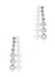 Crystal and pearl drop earrings - Completedworks